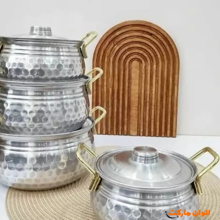 پخش-سرویس-قابلمه-روحی-دسته-طلایی-کدa142