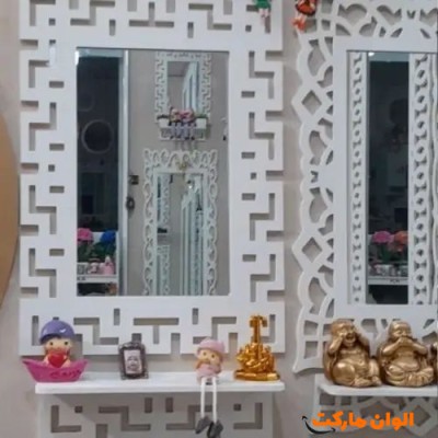 پخش آینه با شلف زیری سایز بزرگ تک و عمده کدA148
