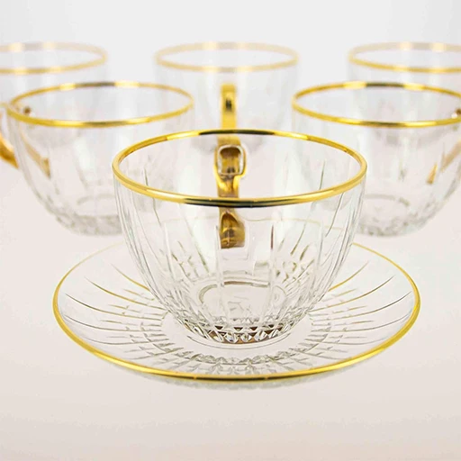 چایخوری-کریستالی-لب-طلا-فنجان-نعلبکی-وارداتی-تک-و-عمده