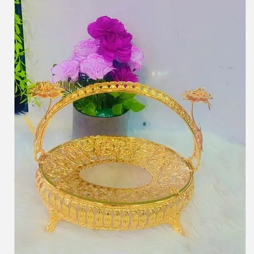 پخش  شیرینی‌خوری طلایی وارداتی تک و عمده کد G6371