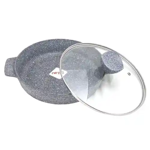 پخش تابه ۱۸ پیلو مدل HAPPY SNOW دو دسته تک و عمده کد B1416