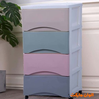 خرید دراور کلاسیک ۴ طبقه بزرگ تک و عمده کدA155