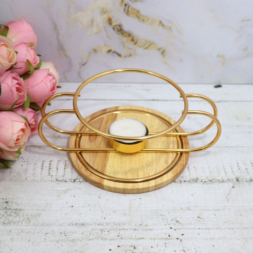 پخش وارمر فلزی کلاسیک طلایی کف چوبی تک و عمده کد Z3208