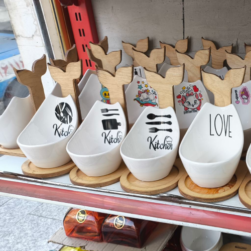 پخش جا قاشقی کنار گازی سرامیک تک و عمده کد Z3222