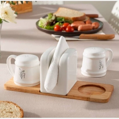 پخش ست 4 پارچه سرامیکی یسنا تک و عمده کد Z3226