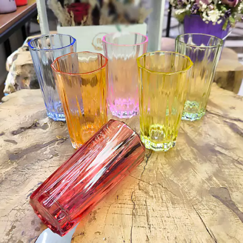 خرید-لیوان-رنگی-بلند-کد-z3233