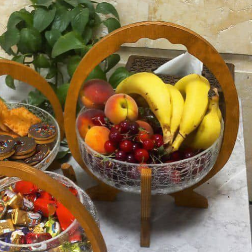 پخش میوه خوری آبگز دسته چوبی تک و عمده کد Z3254