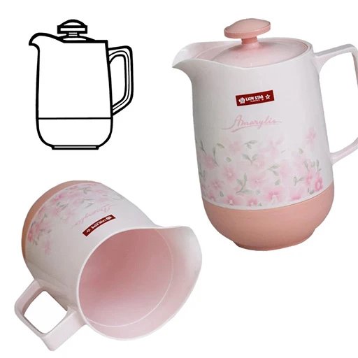 پارچ-دوجداره-توپاز-برند-استار-اندونزی-تک-و-عمده