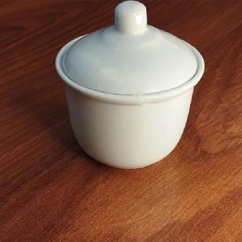 پخش قندان سفید مرجان مدل گرد تک و عمده کدG6475