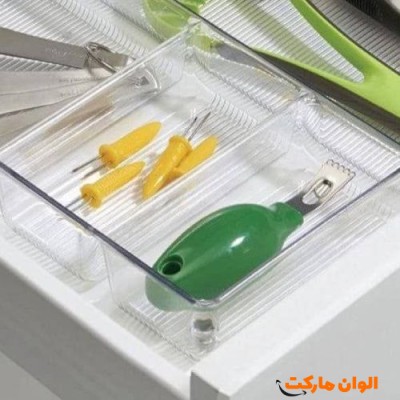 خرید جا قاشق چنگال و ابزار کشویی مرسه تک و عمده کدA205