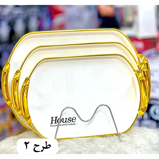 سینی-3-تیکه-طلایی-برند-منال-تک-و-عمده