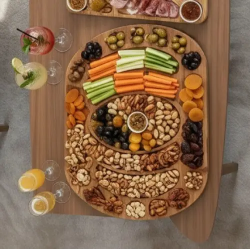 پخش سینی مزه بیضی تک و عمده کد R392