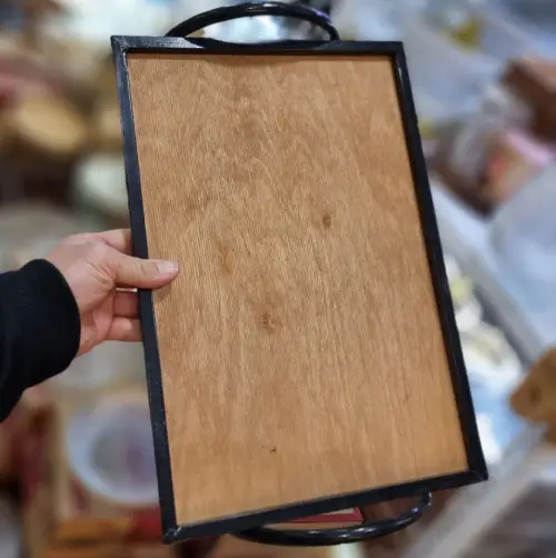 پخش-سینی-مستطیل-دسته-فلزی-بزرگ-کد-r394