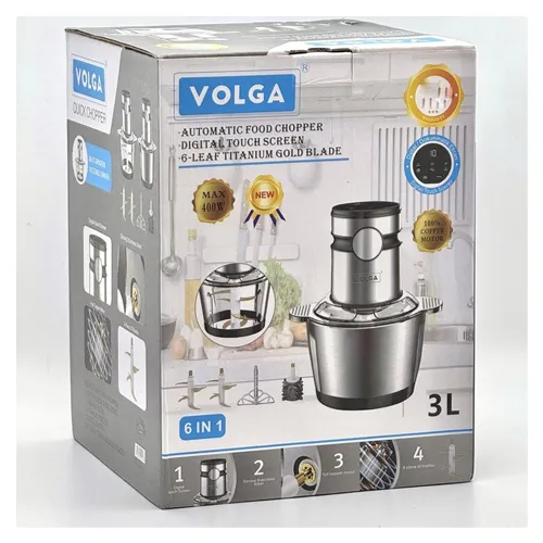 پخش خردکن 3 لیتری ولگا مدل 143-D تک و عمده کد G6535