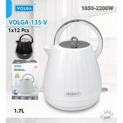 پخش کتری برقی ولگا مدل 135 ظرفیت ۱.۷ لیتر تک و عمده کد G6547