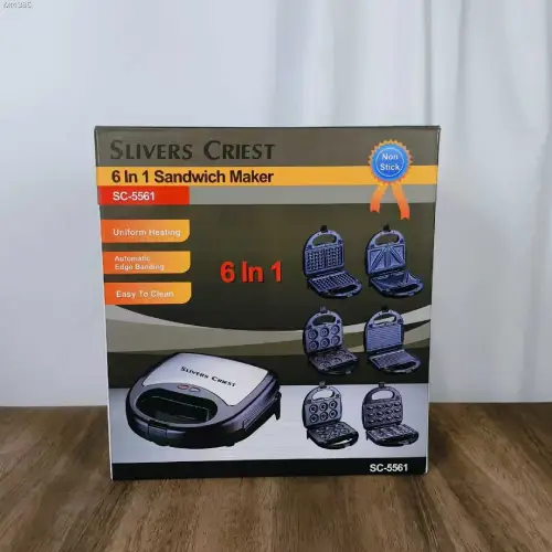 Sandwich maker-6-function-slivers-criest-single-and-bulk-code-f