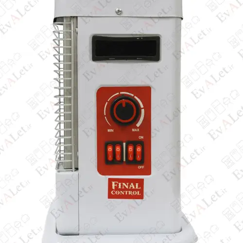 Electric heater 4 elements, model TAKSAN, code C71, single and wholesale