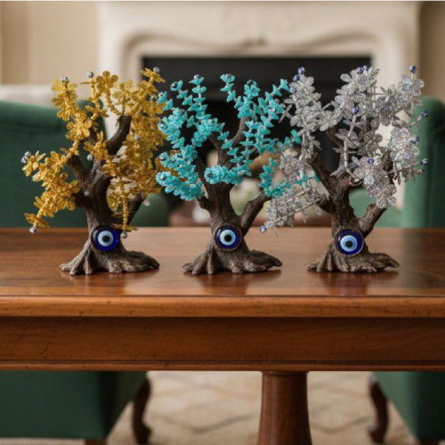 خرید درختچه مصنوعی مدل چشم نظر تک و عمده کد Z3299