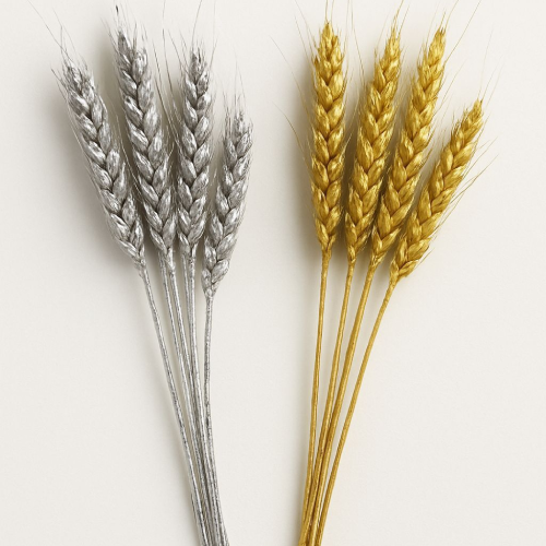 خرید خوشه گندم آبکاری شده تک و عمده کد Z3307