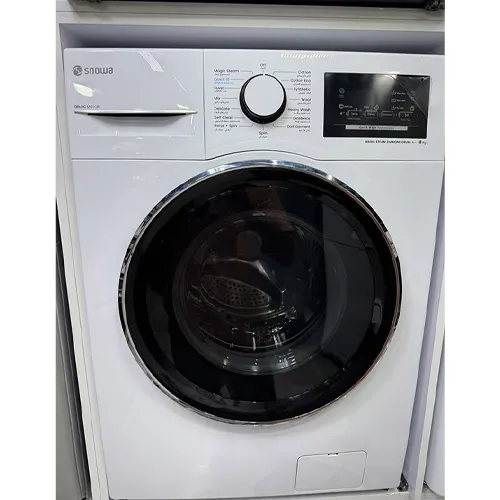 خرید ماشین لباسشویی سفید 8کیلویی اسنوا تک و عمده کدG6575