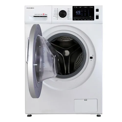 خرید ماشین لباسشویی پاکشوما مدل TFU-84406 ظرفیت 8 کیلوگرم تک و عمده کدG6579