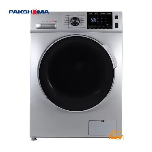 پخش ماشین لباسشویی پاکشوما سیلورمدل TFU-84406 ظرفیت 8 کیلوگرم تک و عمده کدG6582