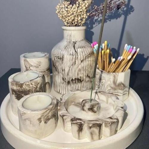 خرید-جا-عودی-و-شمع-سنگی-کد-z3321