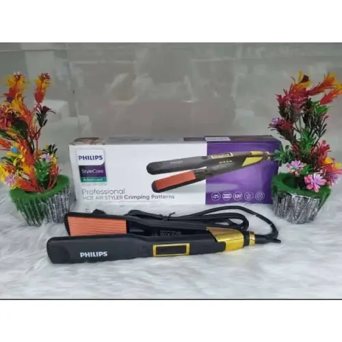 Philips hair straightener single and major code f
