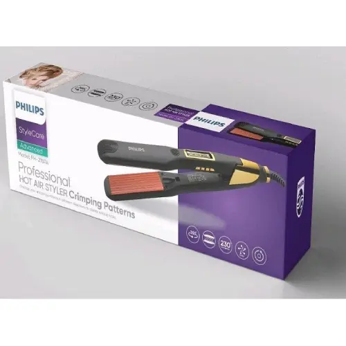 Philips hair straightener single and major code f