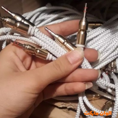 خرید AUX کنفی 3 متری تک و عمده کدA271