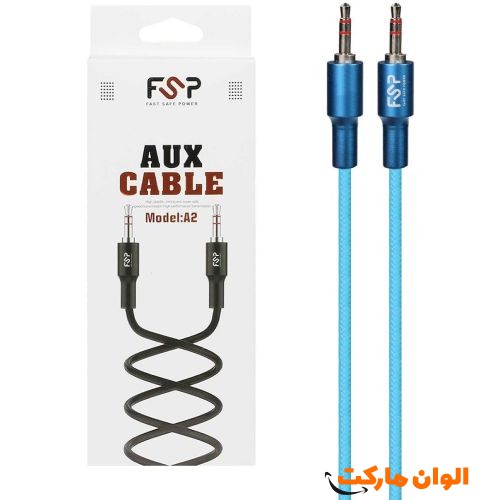 خرید-کابل-aux-سیلیکونی-1.5-متری-کدa277