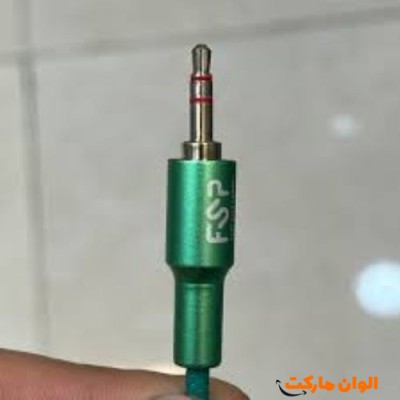 خرید کابل AUX سیلیکونی 1.5 متری تک و عمده کدA277