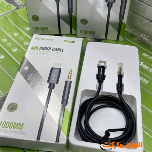 پخش-کابل-aux-سیلیکونی-1.5-متری-کدa278