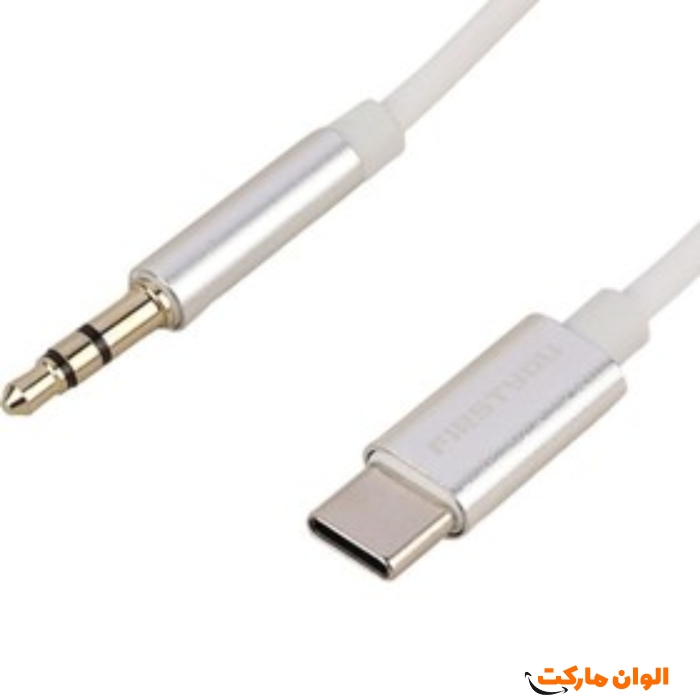خرید-کابل-aux-سیلیکونی-تایپسی-مدل-fy-006-کد-a281