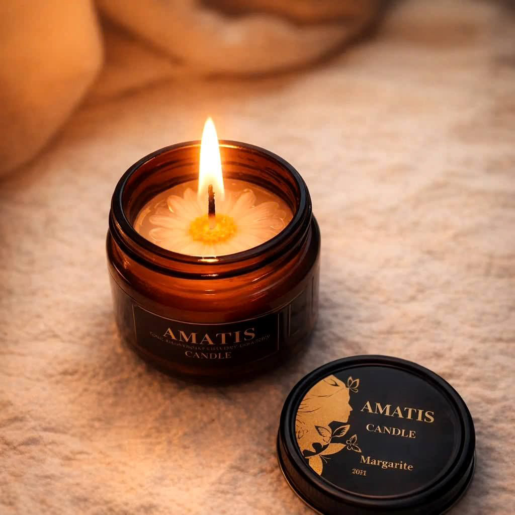 خرید شمع معطر مارگاریت تک و عمده کد Z3447