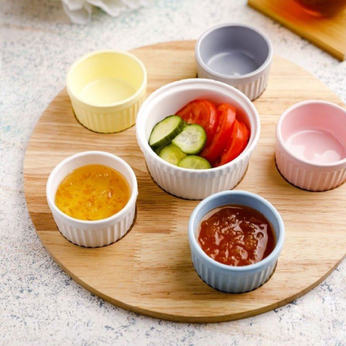 خرید اردو خوری ۶ تایی زیر چوب کائولین تک و عمده کد Z3487