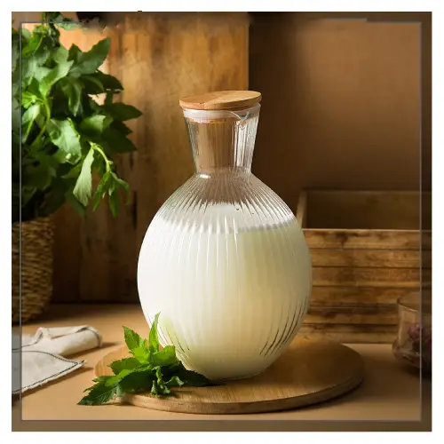 Glass dough bowl, sun design, code C94, single and wholesale