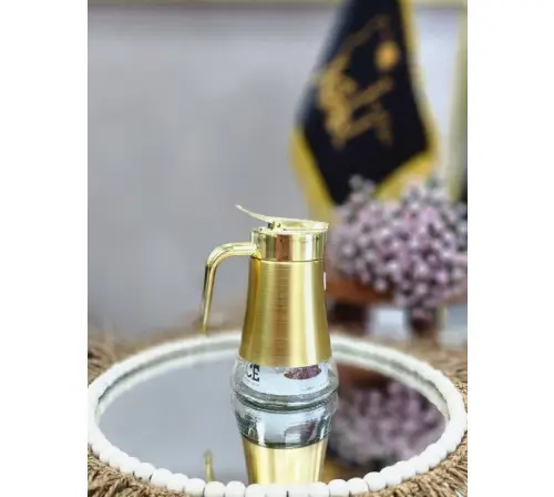 شکرپاش شیشه‌ای طلایی  کد C96 تک و عمده 