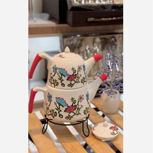 پخش کتری قوری چینی ریور River تک و عمده کد G6758