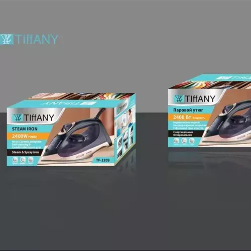 پخش اتو بخار تیفانی مدلTF_1209 تک و عمده کد G6776