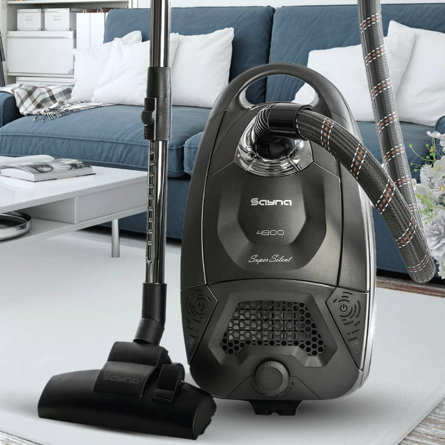 خرید جارو برقی ساینا  ولومی لوله کنفی مدل4900 تک و عمده کد Z3557