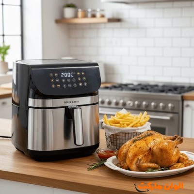 پخش سرخ‌کن لمسی سیلورکرست ۱۶ لیتری تک و عمده کدA292