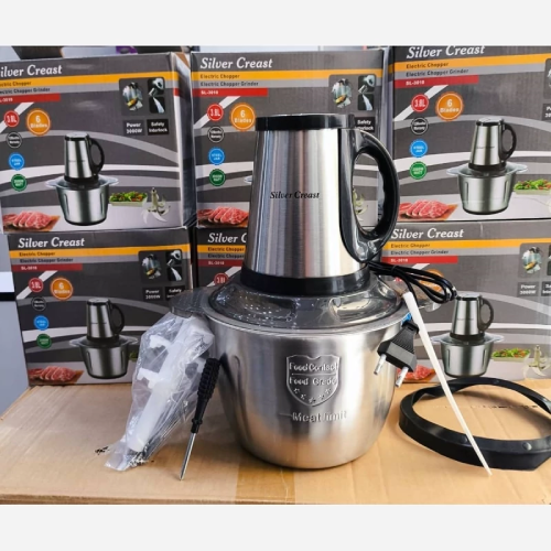 پخش عمده خردکن برقی 3000 وات برند سیلورکرست مدل SL-3022 تک و عمده کد L1477