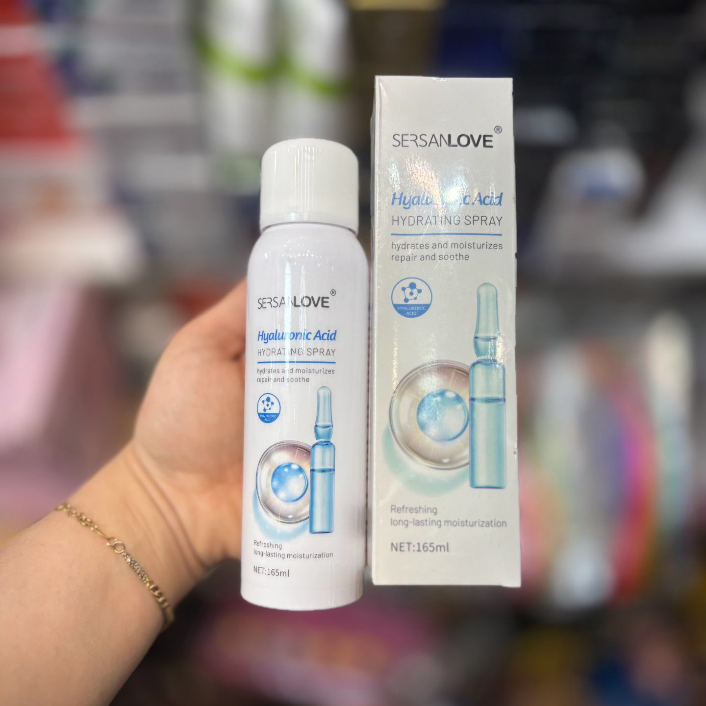 خرید اسپری آبرسان هیالورونیک اسید سرسان لاو تک و عمده کد Z3589