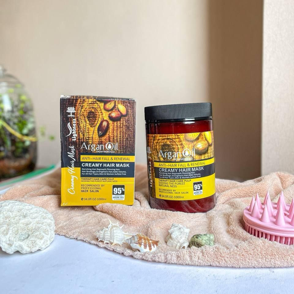 خرید ماسک مو بدون سولفات حاوی آرگان لایتنس  تک و عمده کد Z3599