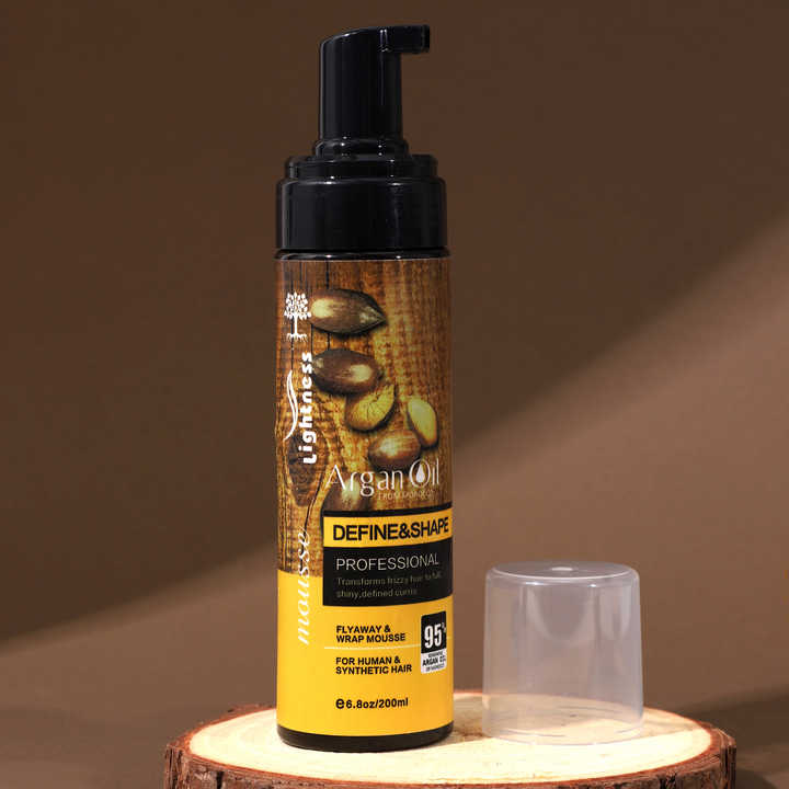 خرید موس مو آرگان لایتنس حجم 200 میل تک و عمده کد Z3619