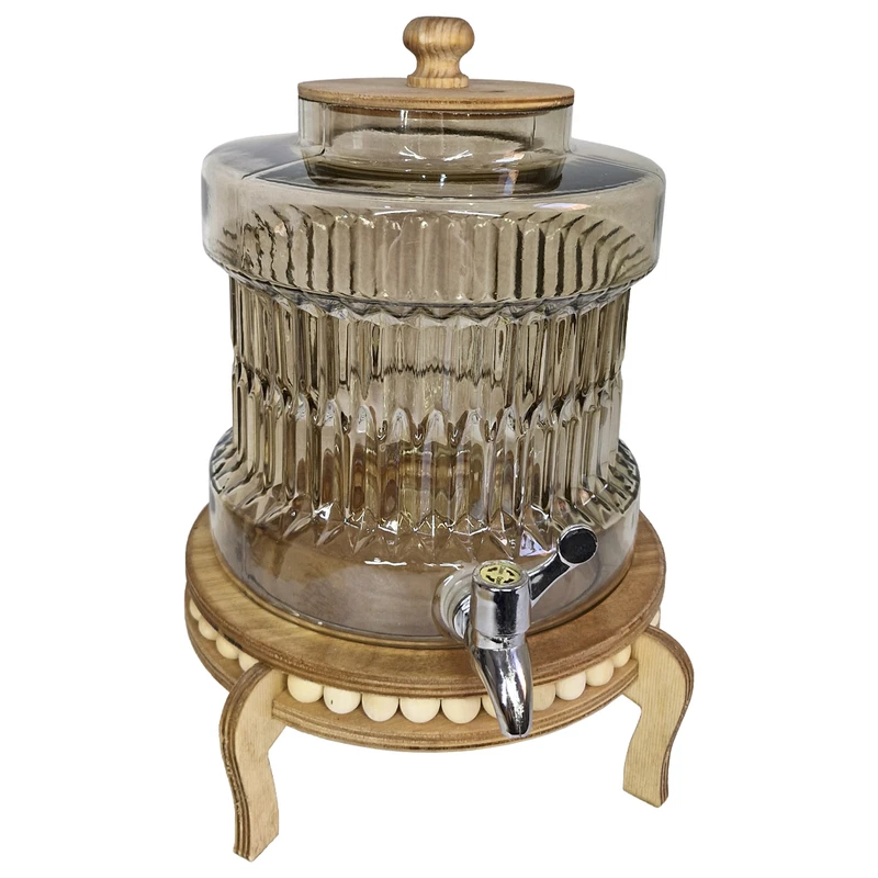 پخش کلمن مهره دار و پایه دار عسلی کد E1840  تک و عمده