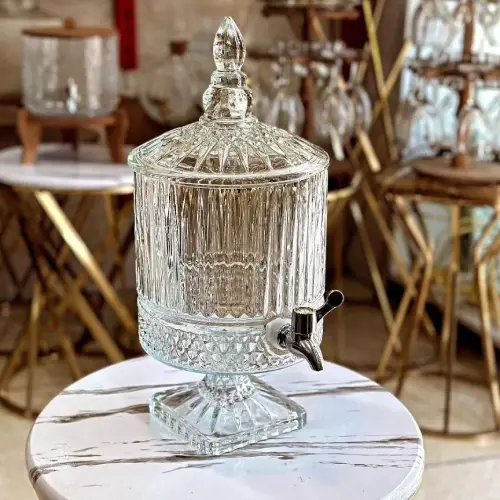 خرید کلمن شیشه ای اماتیس بلور تک و عمده کد R431