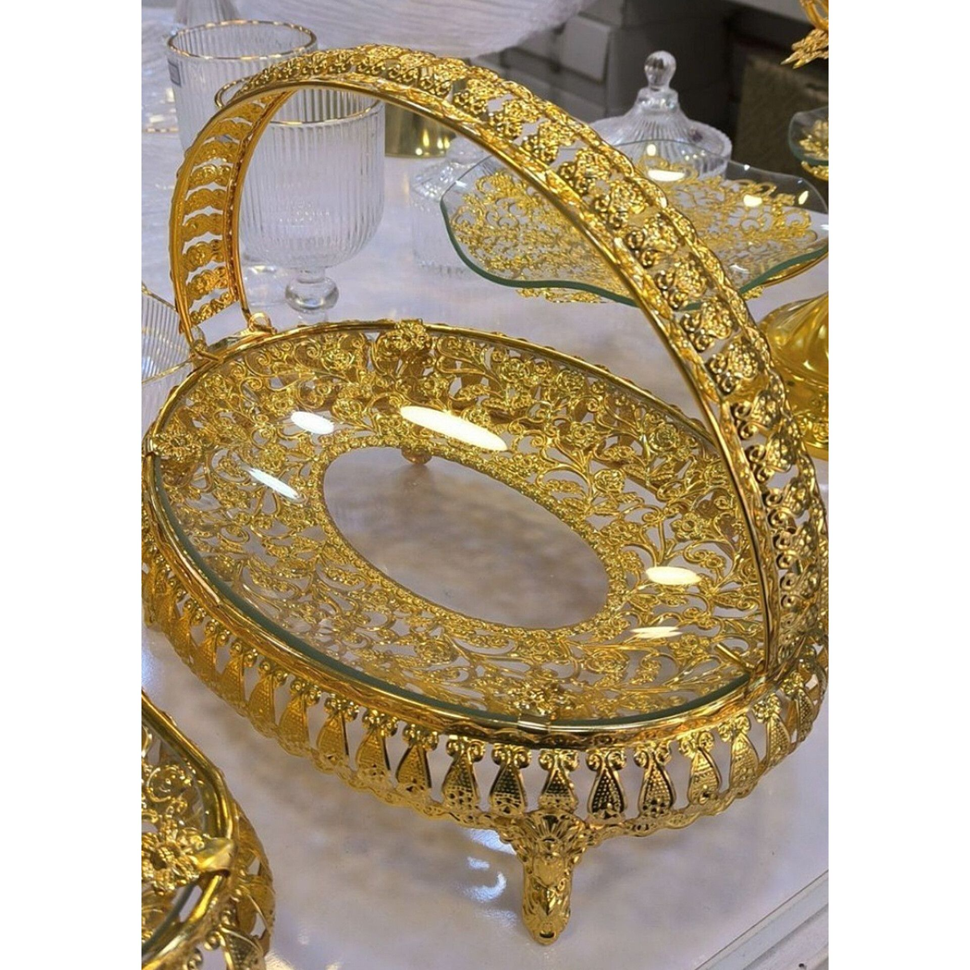 خرید-شیرینی-خوری-فلزی-کد-z3709