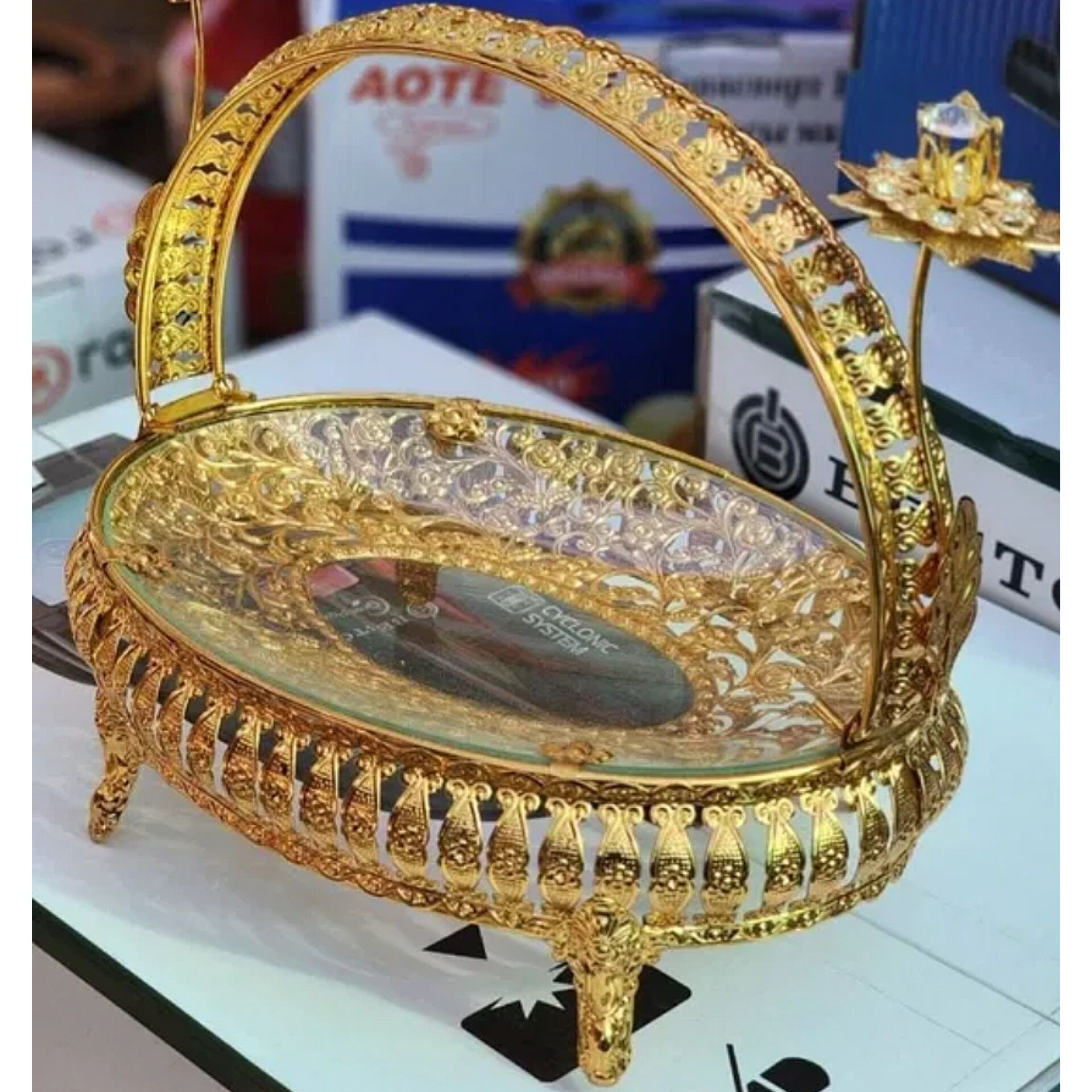 خرید-شیرینی-خوری-فلزی-کد-z3709